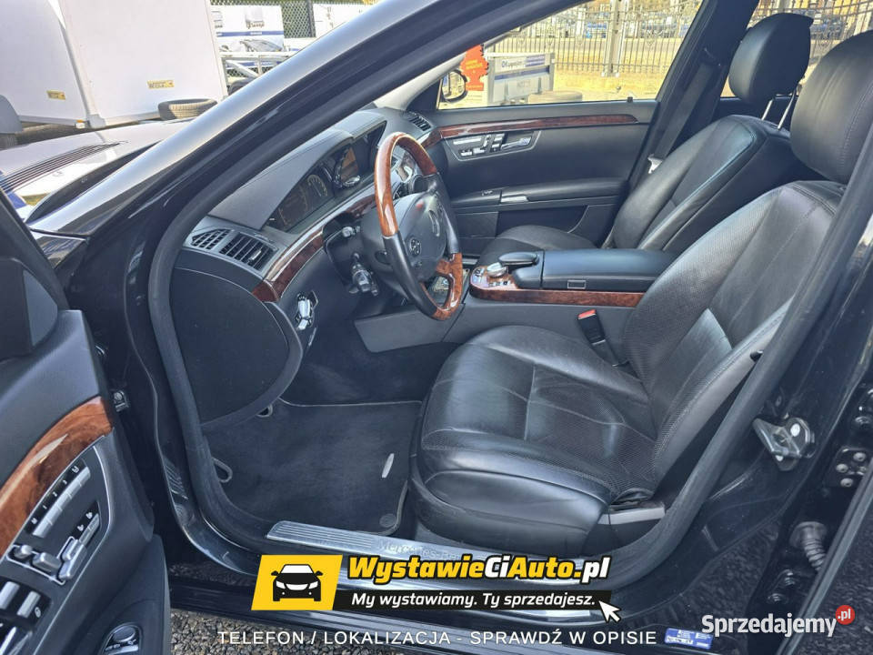 Mercedes S 500 50 V8 BenzynaLPG Telefon 782 418 czujnik deszczu Mercedes-Benz Włocławek