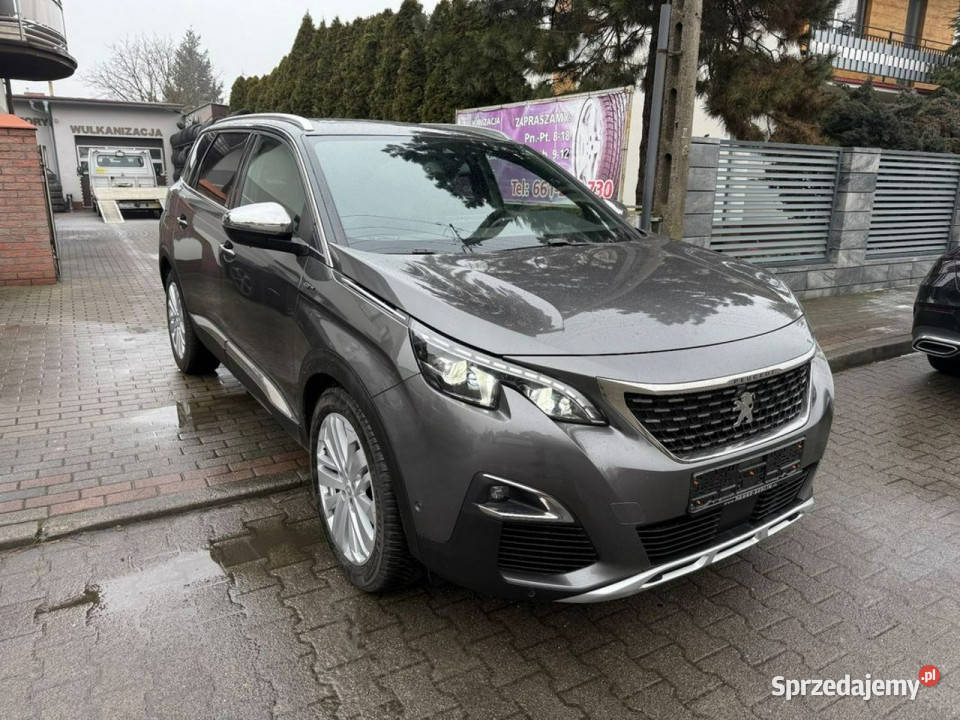Peugeot 5008 20HDi automat II 2017 światła LED wielkopolskie Poniec