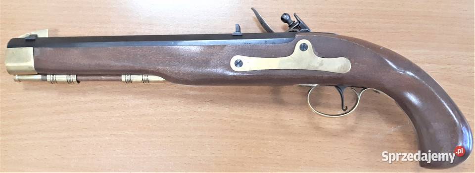 Jednostrzałowy pistolet czarnoprochowy skałkowy Łódź sprzedam
