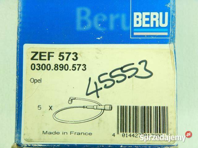 PRZEWÓD PRZEWODY ZAPŁONOWE BERU OPEL CORSA sprzedam