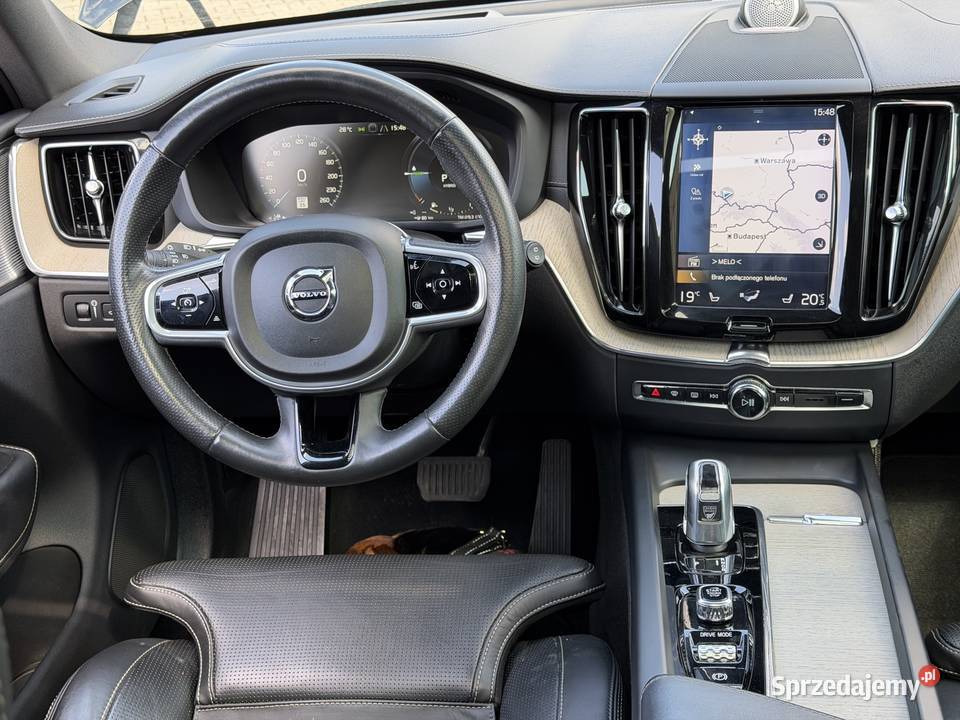 VOLVO XC60 T8 Recharge PluigIn Hybrid 390KM śląskie Sosnowiec
