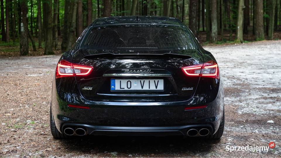 Maserati Ghibli SQ4 30TT V6 430 MY20 Możliwa Sedan / Limuzyna lubelskie Zamość