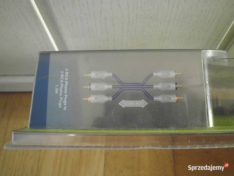 NOWY przewód 3xRCA3xRCA 15m komponent Full HD Starogard Gdański