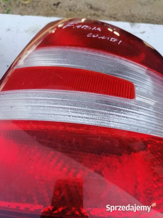 Lampy Tył Komplet Skoda Fabia Kombi Pogorzelec