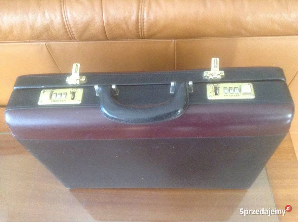 Neseser skórzany do ręki z szyfrowanymi zamkami Opole