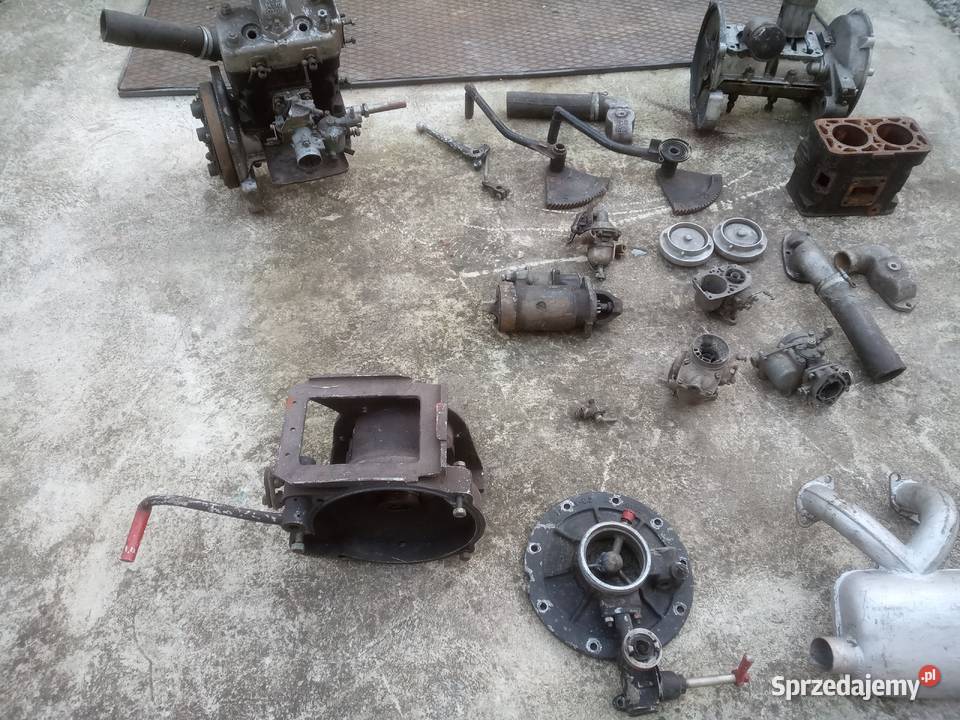 Pompa strażacka P05 silnik rozrusznik gaźnik Oświęcim