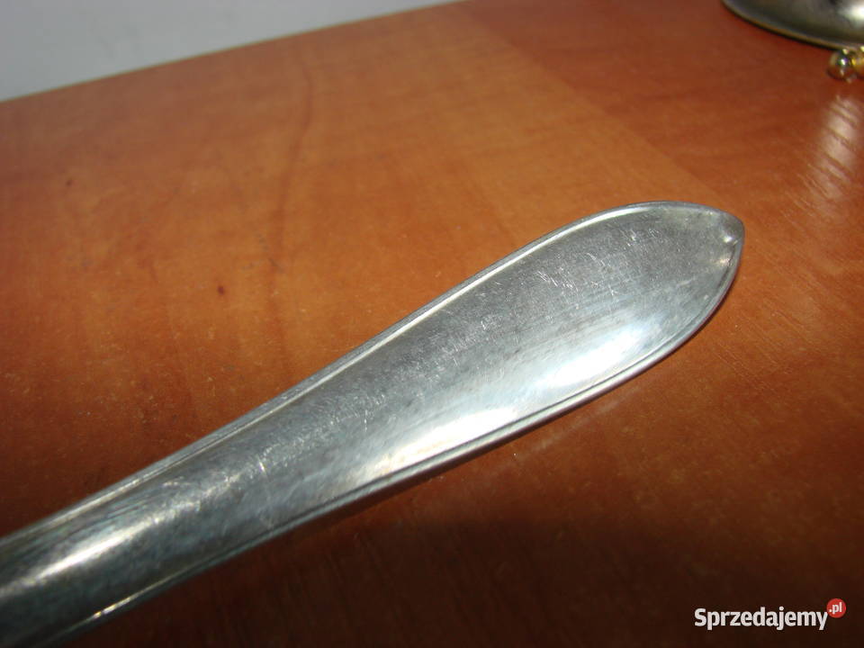 Svenskt Stal stary szwedzki nóż stołowy plater Pruszcz Gdański