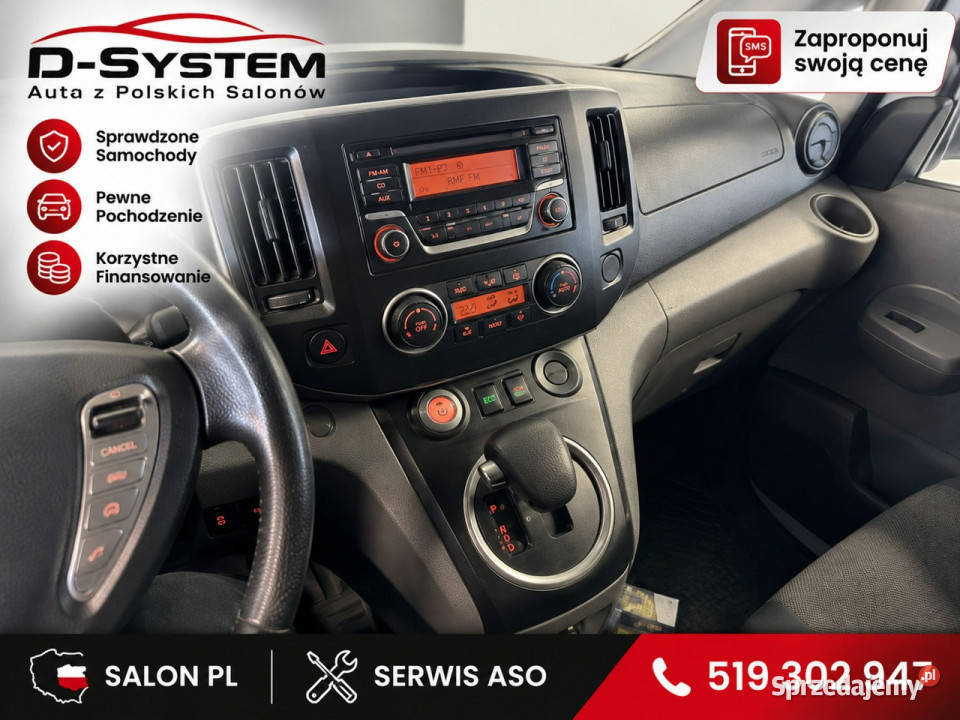 Nissan ENV200 22r Nissan NV200 Acent MAXX Salon wspomaganie kierownicy Białystok