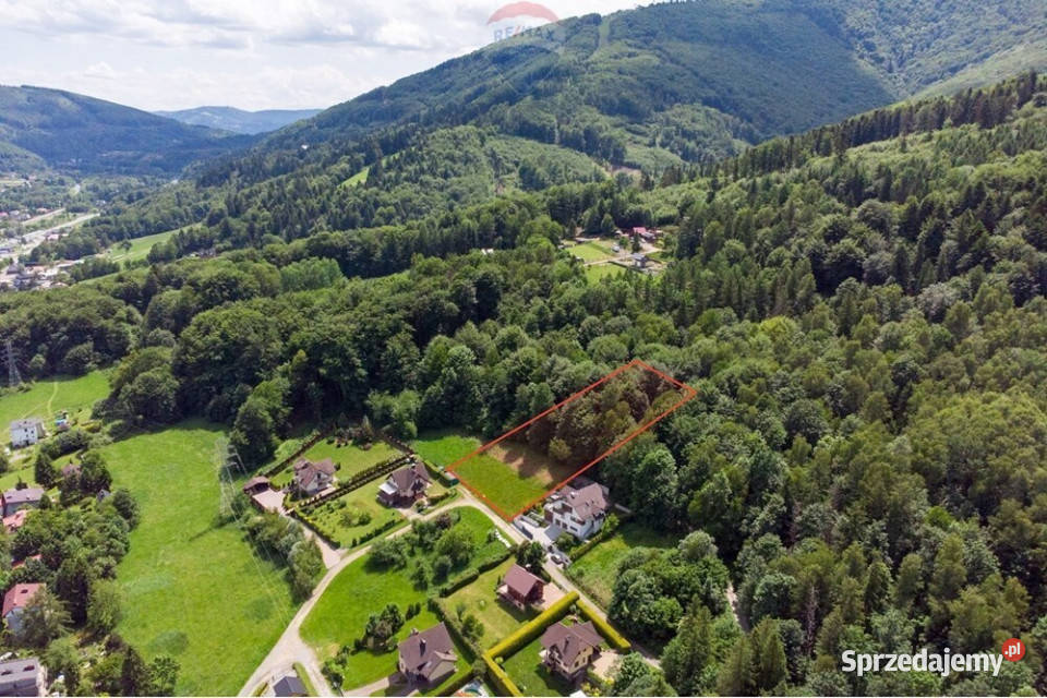 Najwyższa działka pod Czantorią dom w lesie Ustroń sprzedam