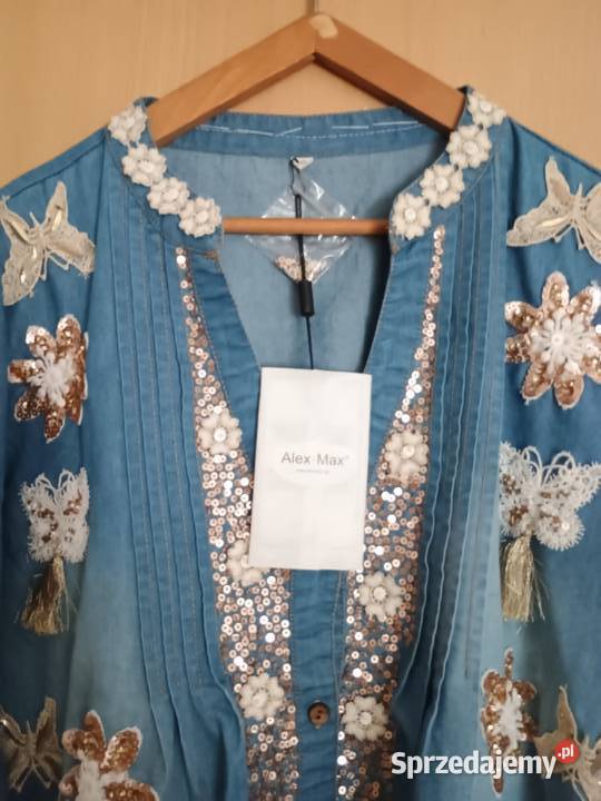 boho sukienkatunika Alex z metką Christian Dior Poznań