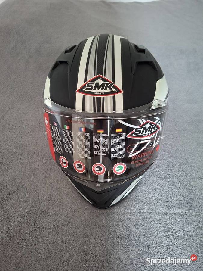 Kask motocyklowy SMK Dynamo XL Nowy z folią Białystok