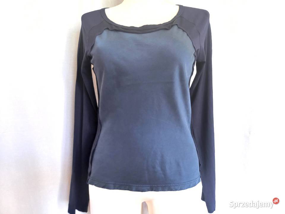 Bluzka damska Longsleeve niebieski r M Turnover niebieski Białystok