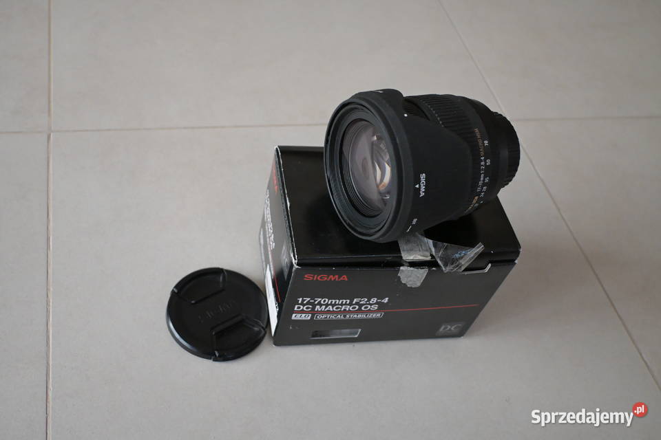 Sigma 1770mm F284 DC MACRO OS Nikon Luboń