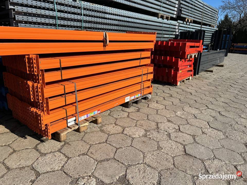 Regał paletowy H300x110 L1490 trawersy 360 mazowieckie Garwolin sprzedam