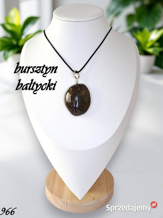 Zawieszka wisiorek z bursztynu BURSZTYN bałtycki Biżuteria mazowieckie Warszawa