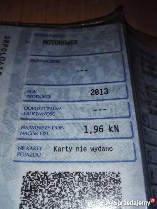 Skuter Romet Motorsmało używany Romet Wiszczelice sprzedam