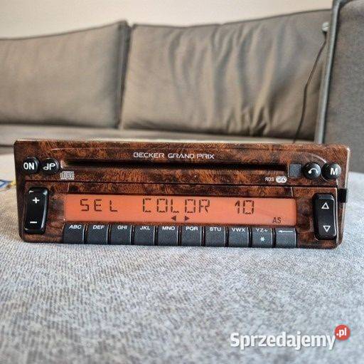 Kolekcjonerskie radio Becker Grand Prix CD front