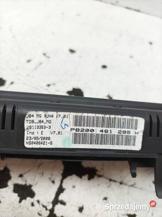 LICZNIK 8200461295H 20 B 134 Renault Scenic II Rok produkcji 2003