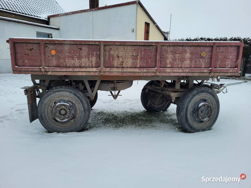 Przyczepa rolnicza wywrotka Autosan D43 nieuszkodzony Przyczepy rolnicze śląskie Gorzyce