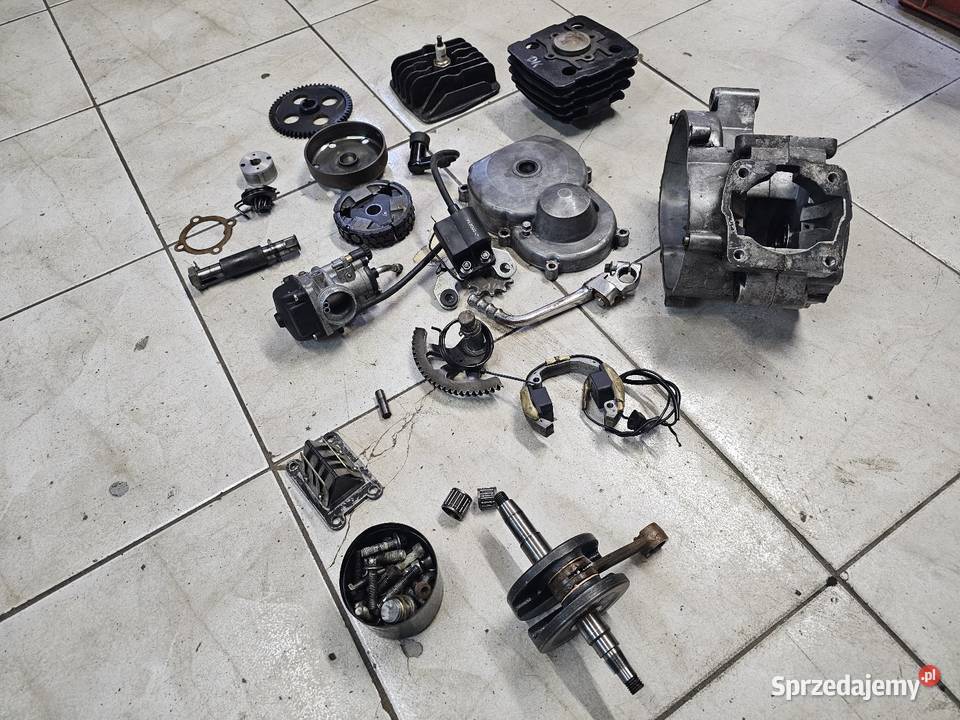 NRG 50 silnik części wał sprzęgło kapa kopka Jelenia Góra