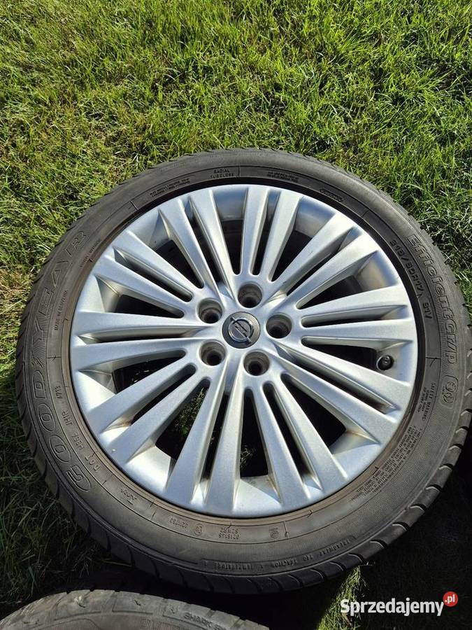 Oryginalne Alufelgi OPEL 17 5x105 Astra J K Średnica 17" mazowieckie Sobienie-Jeziory