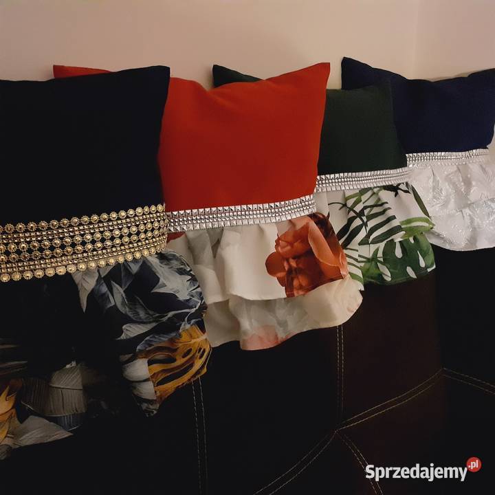 Poszewki jaśki z falbankami