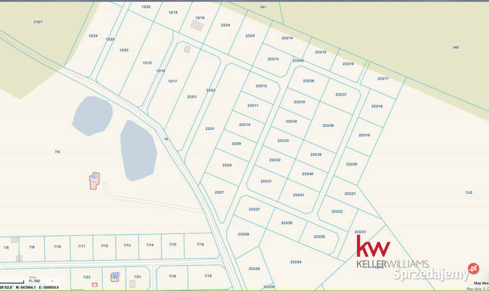 Działka na sprzedaż 1486m2 Jaromierz Sprzedaż