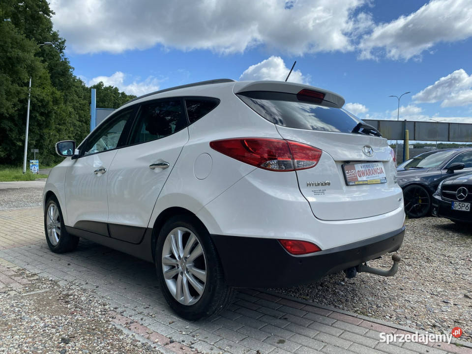 Hyundai ix35 20crdi 4x4 AWD skóry ledy Navi kurtyny powietrzne Gdańsk