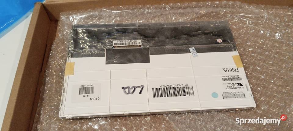 Nowa Matryca 102 LED 40pin CLAA102WA02CCN Asus 14" i mniejsze Malczyce