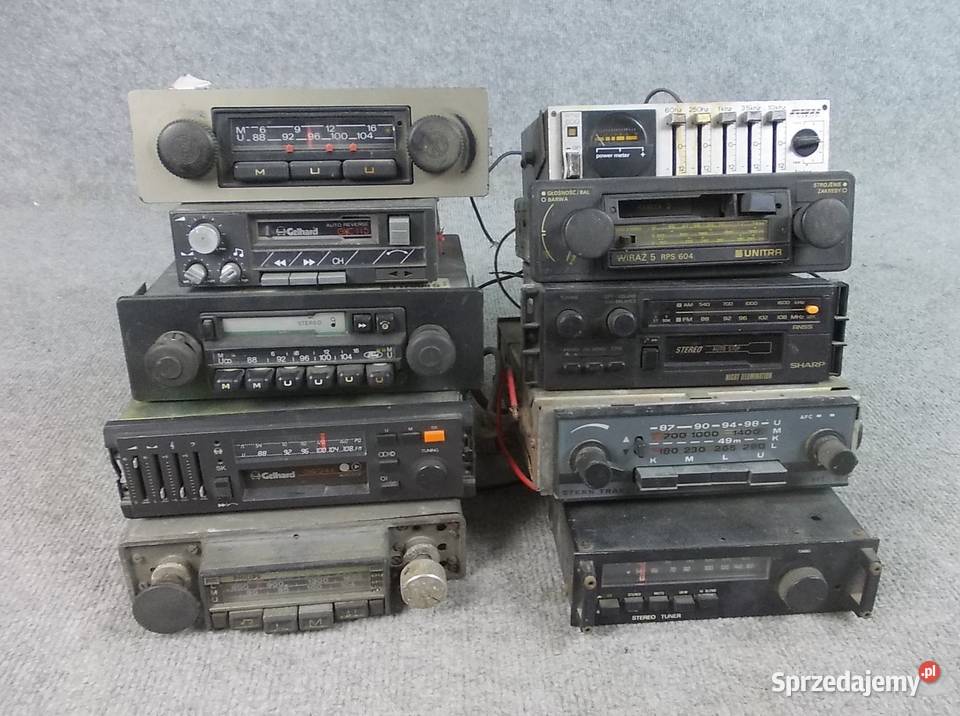 Stare radia samochodowe oldtimer klasyk