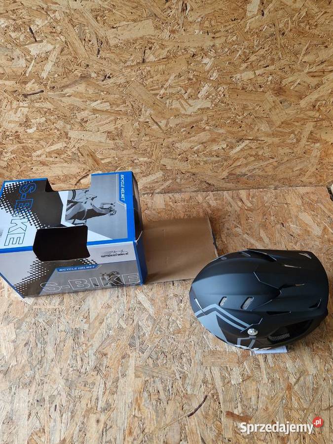 Kask Motocyklowy Full Face SPID BIKE 4S05 Black Głogowa sprzedam