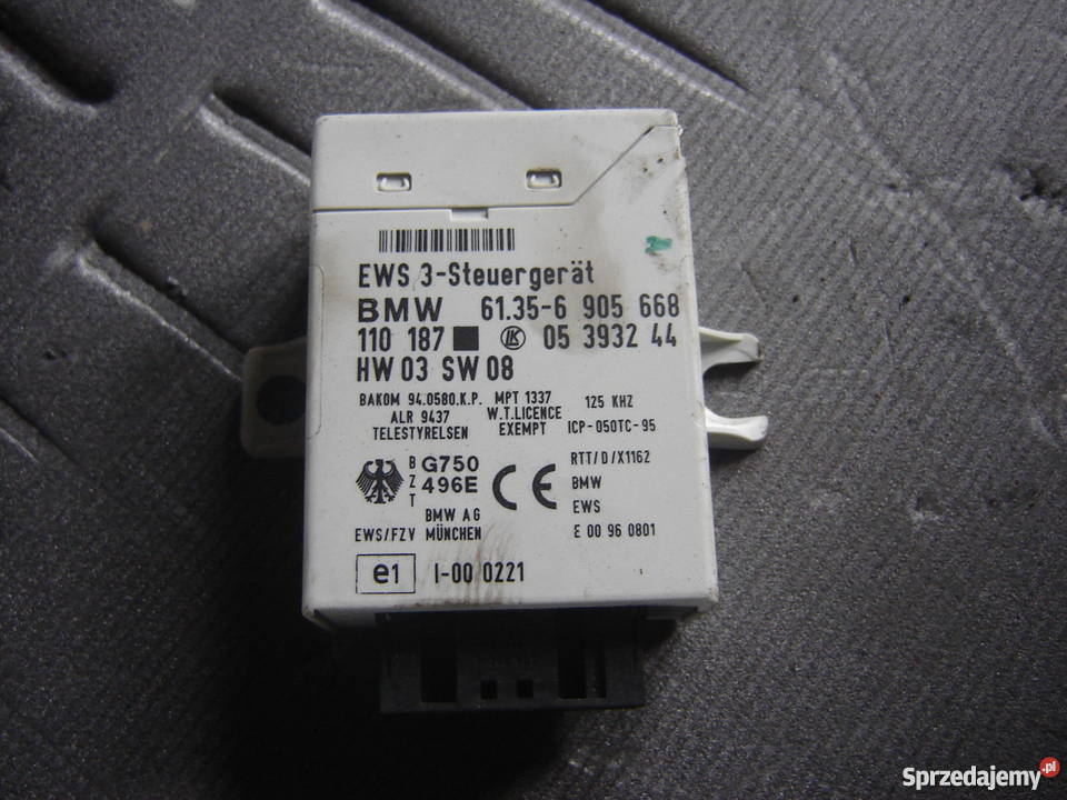 BMW e39 lift przekaźnik moduł 61356905668