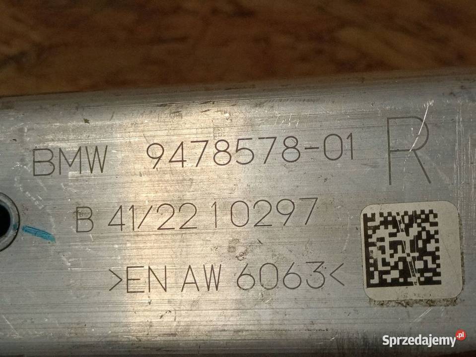 BMW 3 G20 G21 STREFA ZGNIOTU PRAWY PRZÓD Wzmocnienia, belki i wsporniki sprzedam