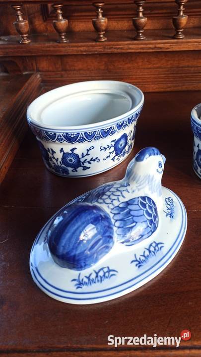 Puzderko pojemnik zając kaczka kurka
Z pokrywką Porcelana i szkło Gdańsk