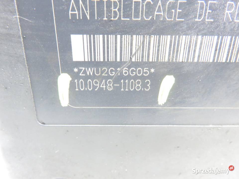 POMPA ABS PEUGEOT 206 CC 2D 10094811083