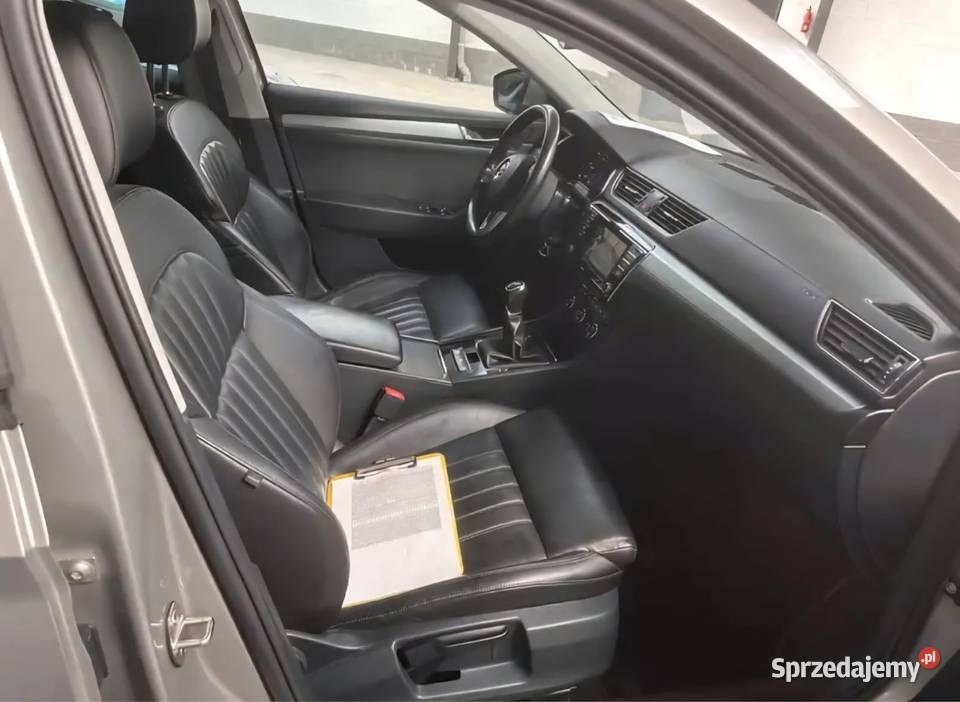 Skoda superb III 16tdi grzana szyba el hak 2016r CD Škoda Bielsk Podlaski