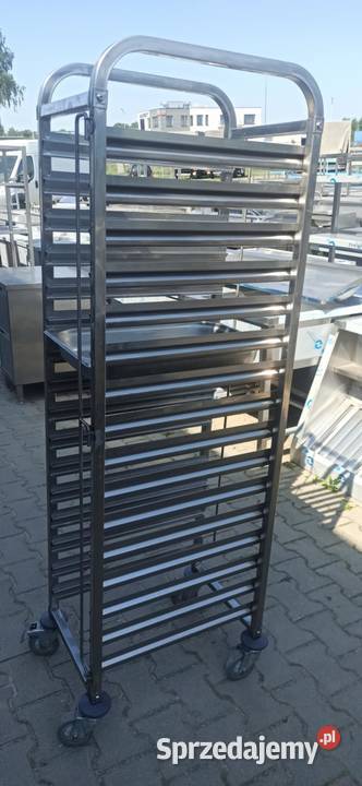 Wózek Na Tace 11GN Mobilny Prowadnice 16 S 1171O Gastronomia wielkopolskie Ostrów Wielkopolski