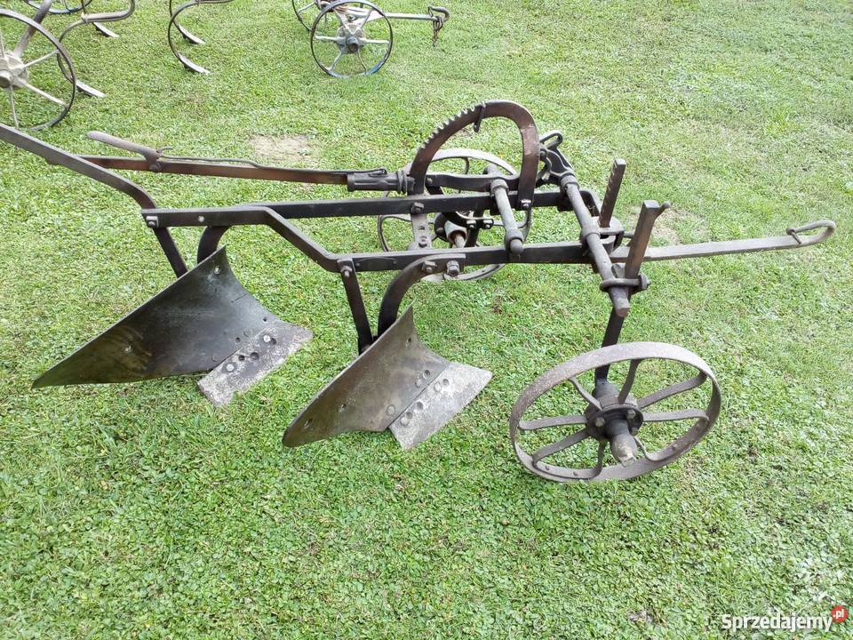 Pług konny dwuskibowy małopolskie Korzenna