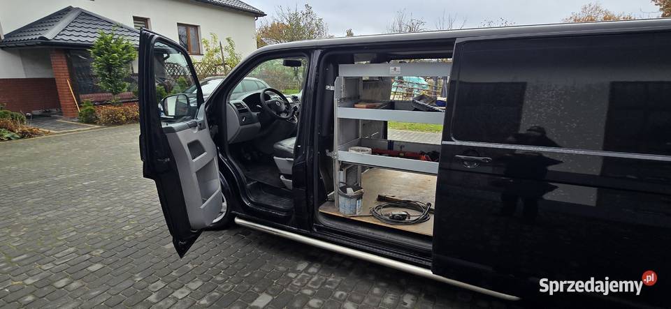 Volkswagen Transporter T5 Long 25 TDI 174 Regał Rok produkcji 2009 Sobolew