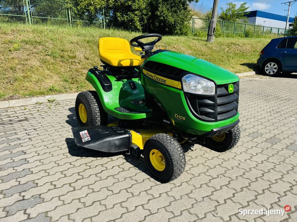 Traktorek kosiarka John Deere D105