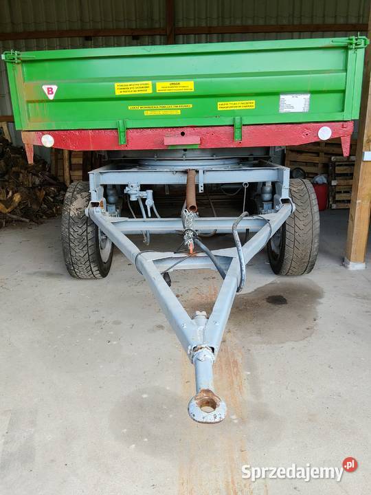 Przyczepa rolnicza nieuszkodzony Przyczepy rolnicze