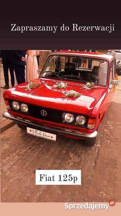 Auto Auta do Ślubu Fiat 125p Mercedes Benz Łada Tarnobrzeg