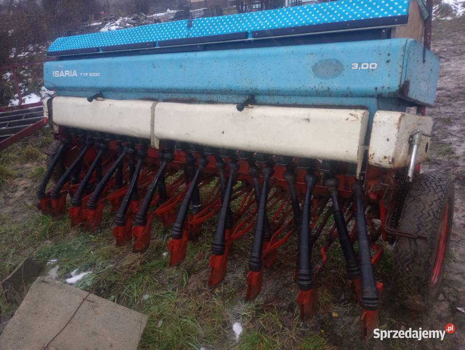 Siewnik isaria 3m drobny wysiew nasion nieuszkodzony świętokrzyskie Huta Nowa