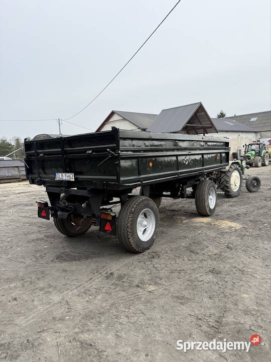 Przyczepa Wywrotka Zarezerwowana 6t Hl6011 Przyczepy rolnicze Maszyny rolnicze Lubań