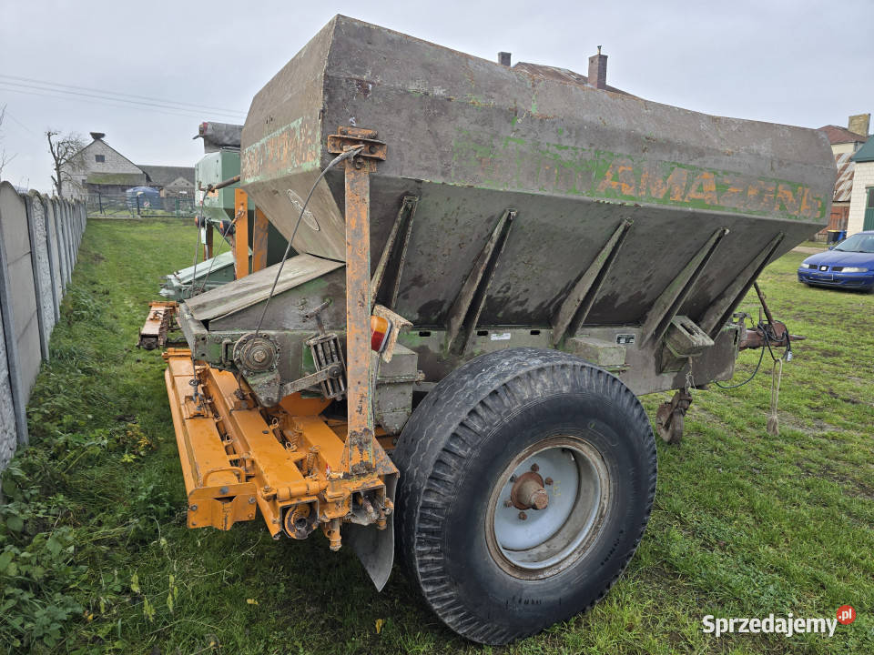Rozsiewacz wapna nawozów AMAZONE ZG5000 5 ton 6 Nawożenie Baliki