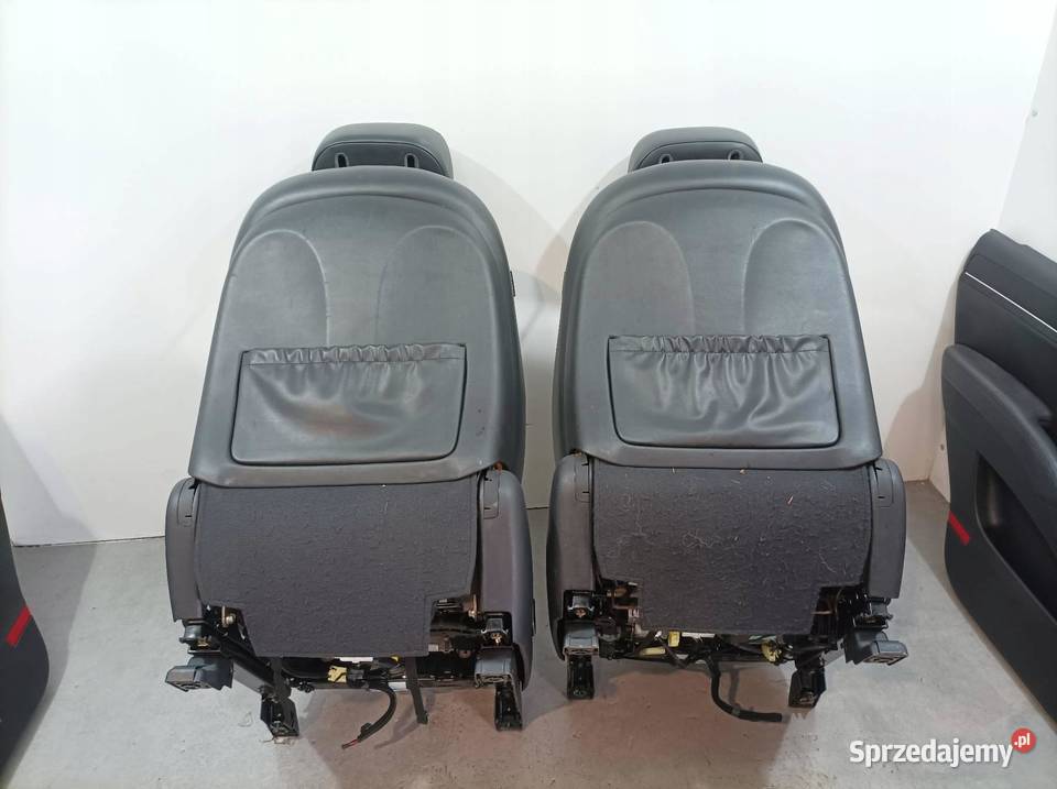 FOTELE KANAPA BOCZKI SKÓRA ELEKTRYCZNE GRZANE Fotele i kanapy