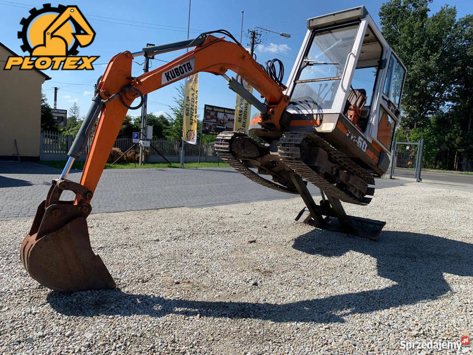 Mini koparka Kubota KH60 BEZAWARYJNA 3000 PŁOTEX Rok produkcji 1900 Złoczew