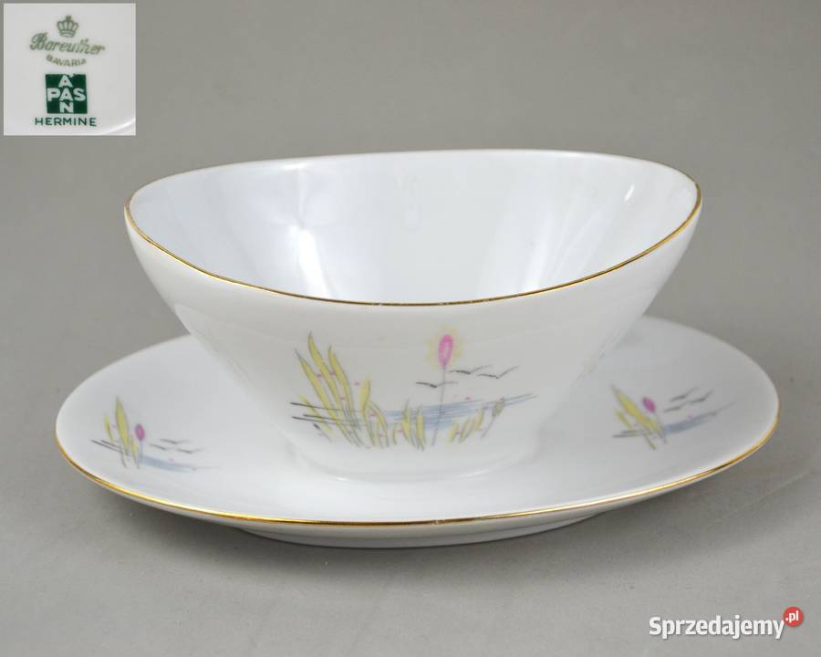 Sosjerka ecru Bareuther Hermine Bavaria vintage Bronisze sprzedam