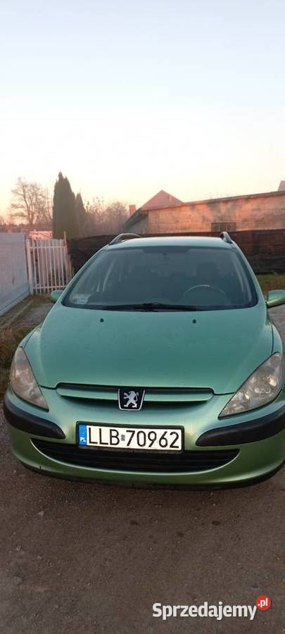 Peugeot 307 kombi B LPG w pełni sprawne klima nieuszkodzony 307 Skaryszew