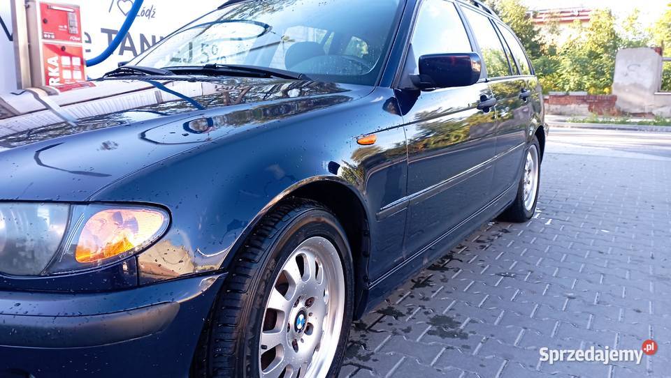 BMW E46 benzyna gaz AUTOMAT granatowy Łódź